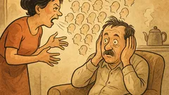 Banc: Dragă mea, am început să aud voci!