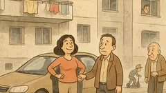 Banc: Am parcat bine, iubito?