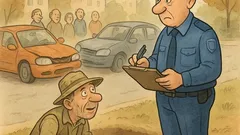 Banc: Polițistul întreabă „Ce ocupație aveți?”