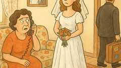 Banc: Maria se-ntoarce din luna de miere...