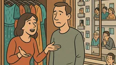 Banc: Iubitule, îmi trebuie rochii noi!