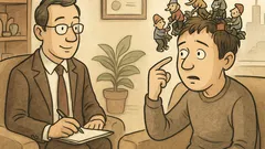 Banc: Eu și psihiatrul, la ultima ședință