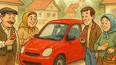 Banc: De ce își vopsesc oltenii mașinile?