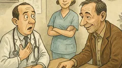 Banc: După consultație, pacientul pune 50 de lei