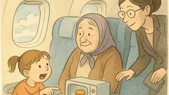 Banc: O bunică, avionul și numărătoarea inversă